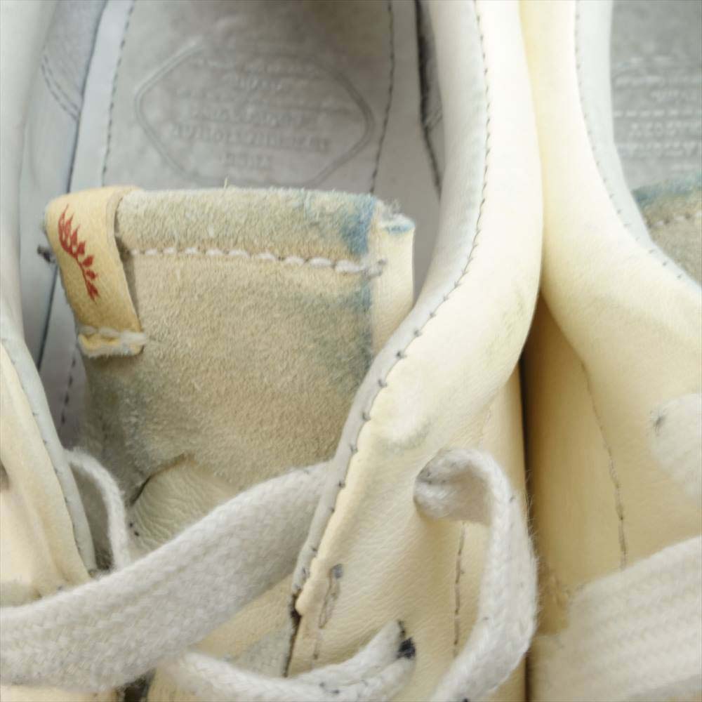 VISVIM ビズビム FOLEY FOLK レザー ローカット スニーカー オフホワイト系 US9.5【中古】