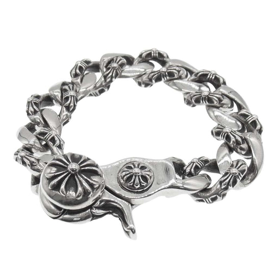 CHROME HEARTS クロムハーツ（原本有） FANCY CHAIN LINK ファンシー チェーン リンク ブレスレット シルバー系【中古】