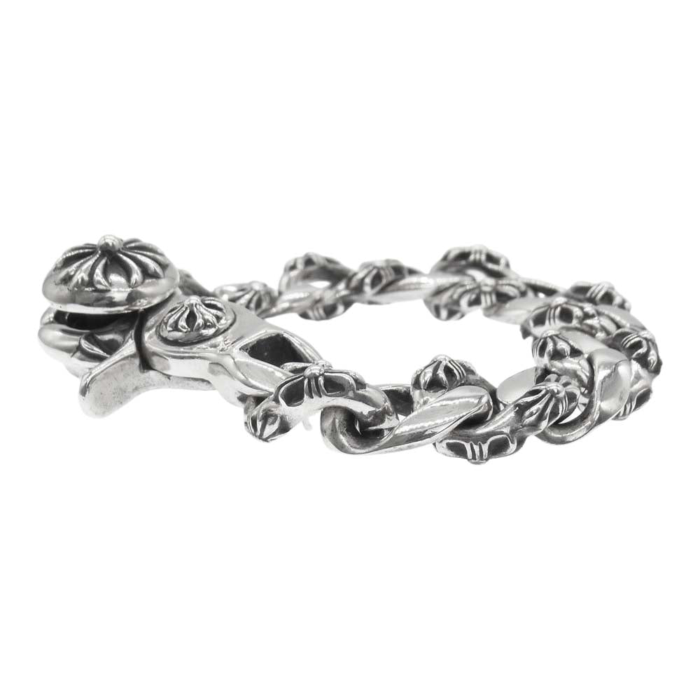 CHROME HEARTS クロムハーツ（原本有） FANCY CHAIN LINK ファンシー チェーン リンク ブレスレット シルバー系【中古】