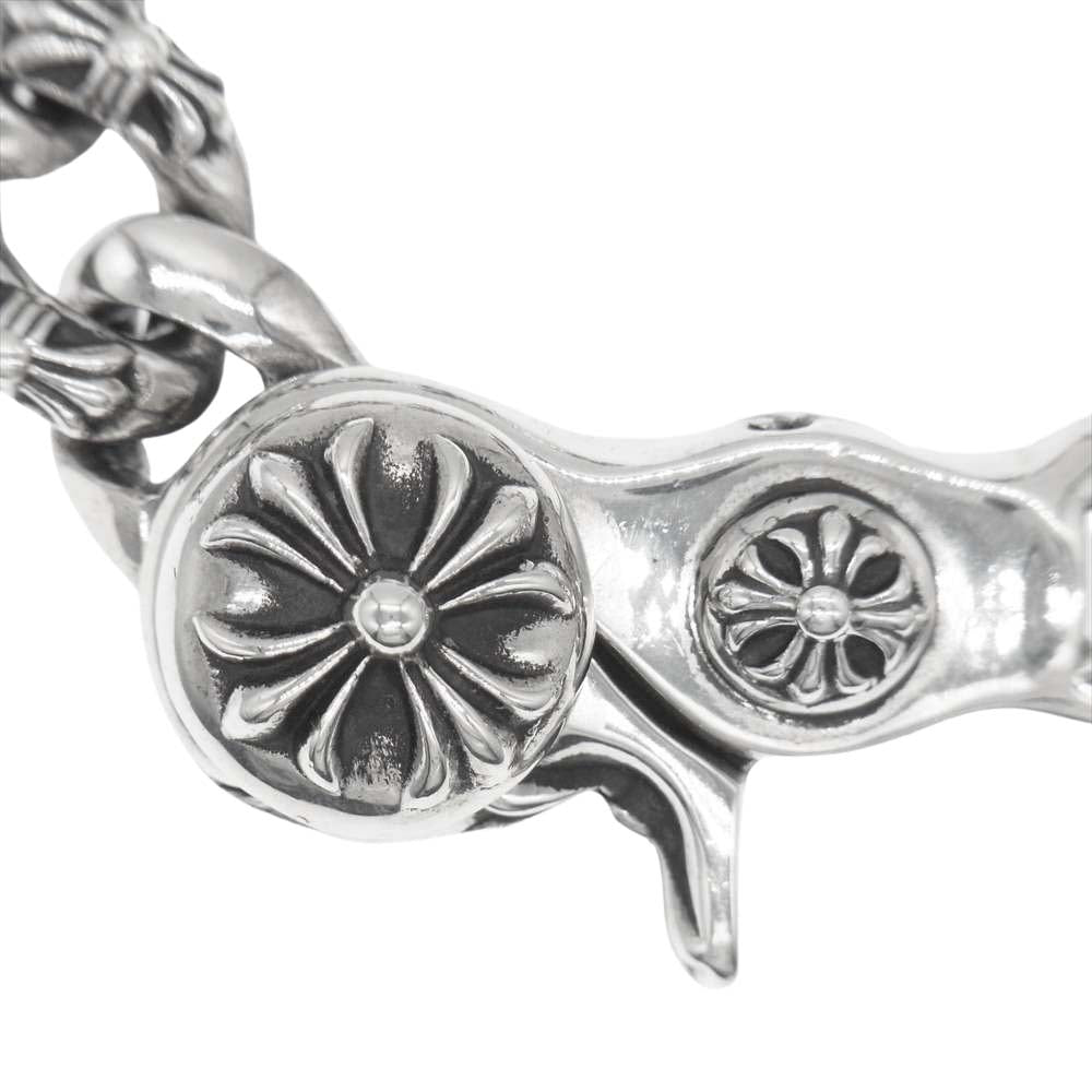 CHROME HEARTS クロムハーツ（原本有） FANCY CHAIN LINK ファンシー チェーン リンク ブレスレット シルバー系【中古】