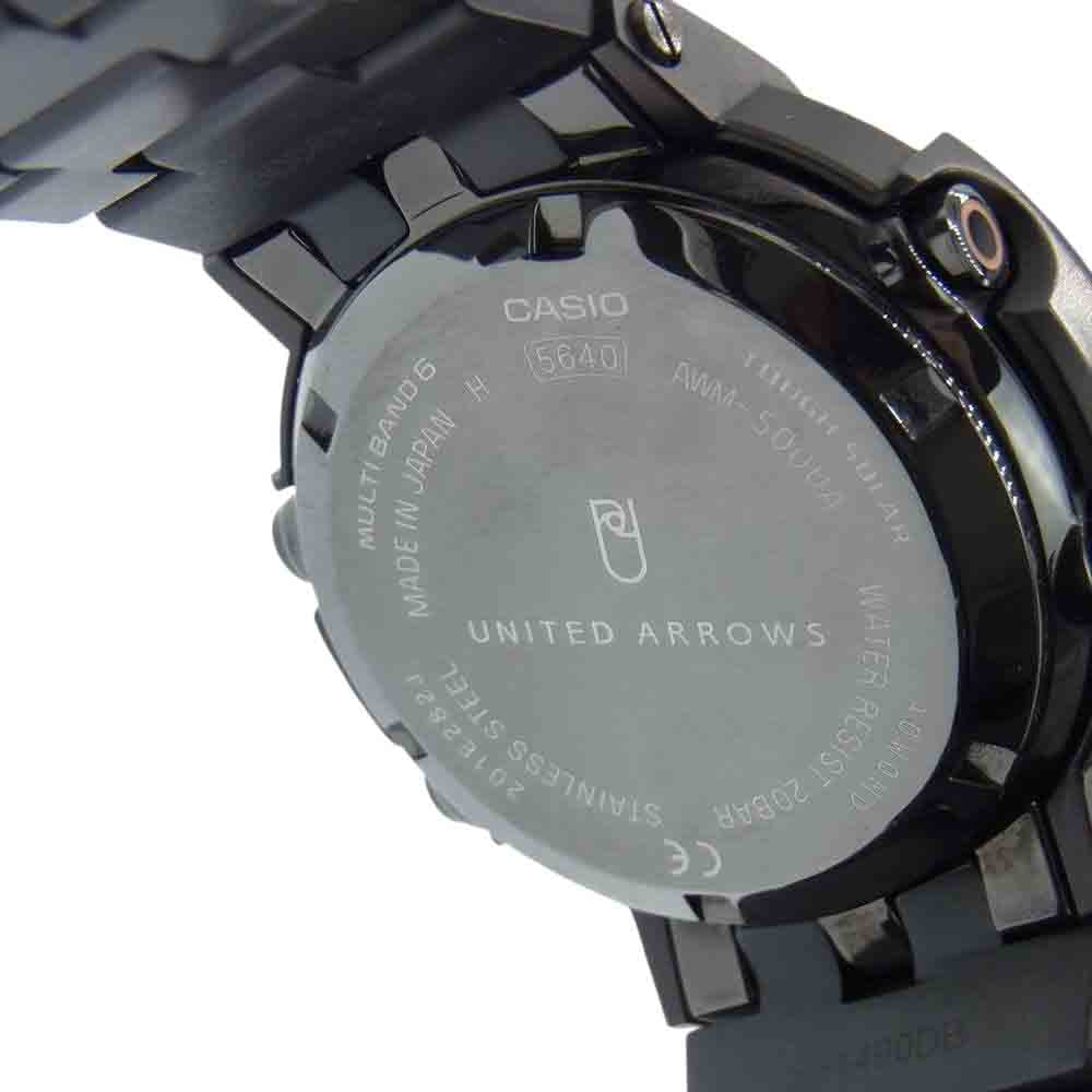 G-SHOCK ジーショック ユナイテッドアローズ別注 AWM?500 デジアナ クオーツ 腕時計 ブラック系【中古】