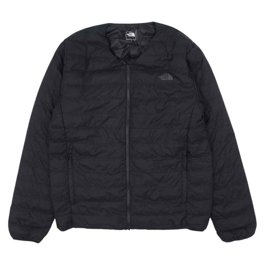 THE NORTH FACE ノースフェイス ND92160 ZI Magne 50 /50 Down Cardigan ジップイン マグネ フィフティーフィフティー ダウンカー ディガン ブラック系 L【美品】【中古】