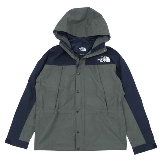 THE NORTH FACE ノースフェイス NP11834 Mountain Light Jacket マウンテン ライト GORE-TEX ゴアテックスNT ニュートープ カーキ系 ブラック系 L【美品】【中古】