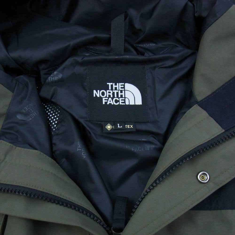 THE NORTH FACE ノースフェイス NP11834 Mountain Light Jacket マウンテン ライト GORE-TEX ゴアテックスNT ニュートープ カーキ系 ブラック系 L【美品】【中古】