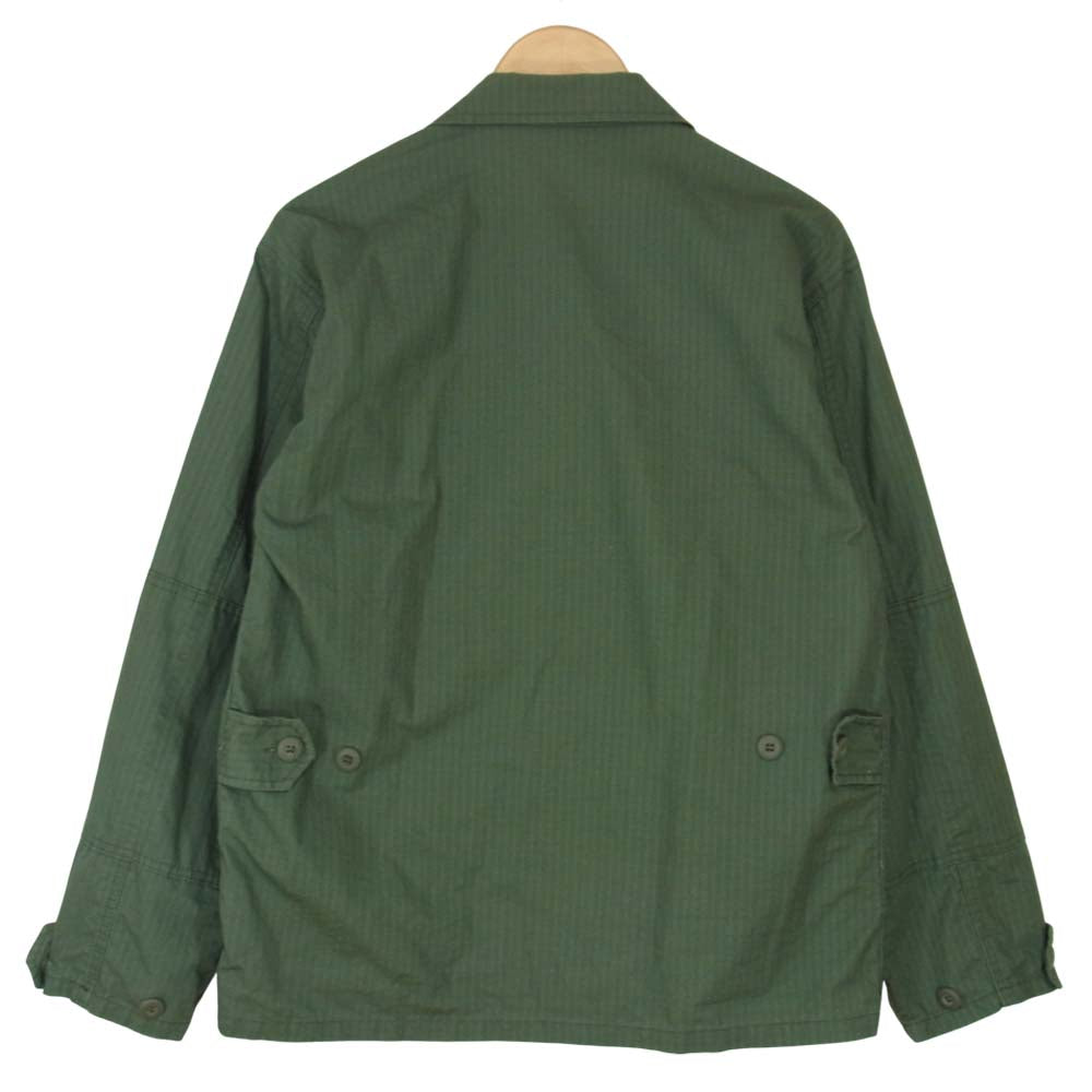 ロスコ BDU シャツ リップストップ ミリタリー カーキ系 S【中古】