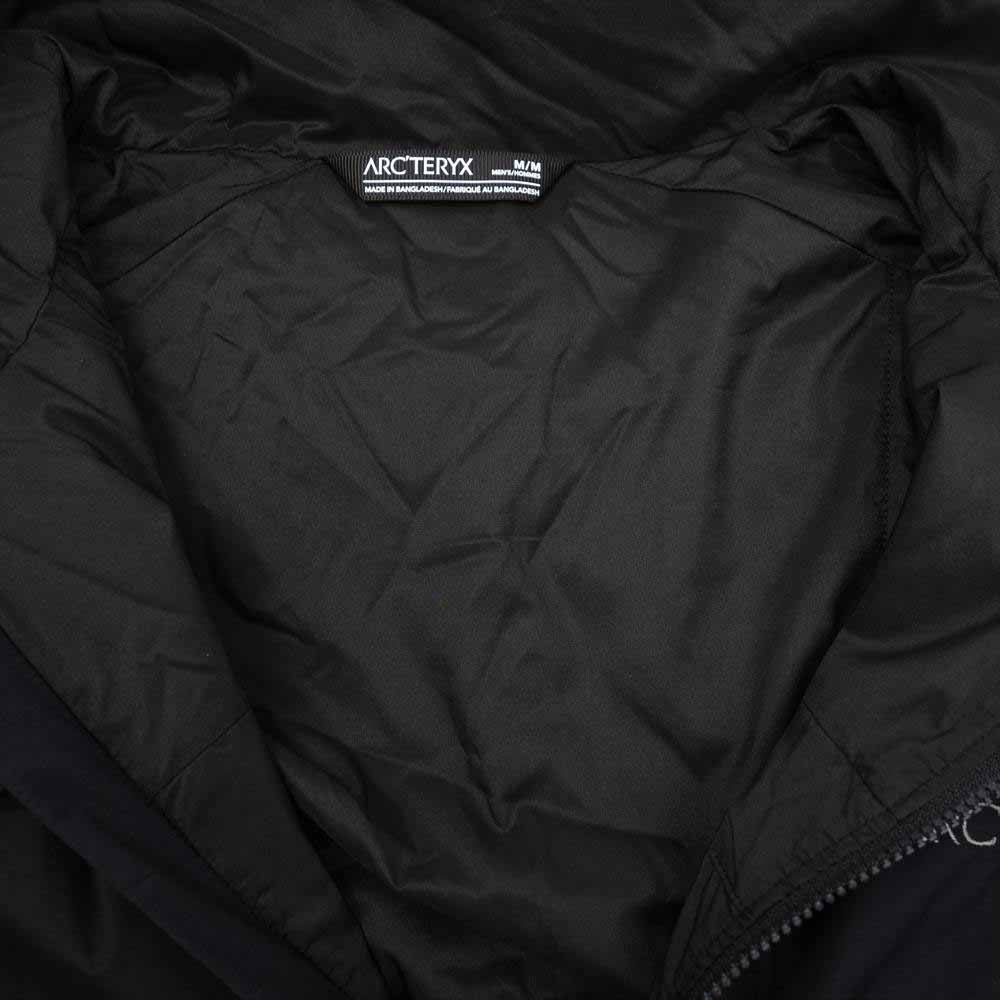 ARC'TERYX アークテリクス 国内正規品 ATOM LT HOODY アトム LT フーディー ブラック系 M【中古】