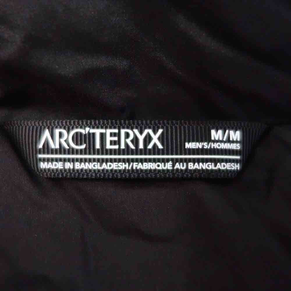ARC'TERYX アークテリクス 国内正規品 ATOM LT HOODY アトム LT フーディー ブラック系 M【中古】