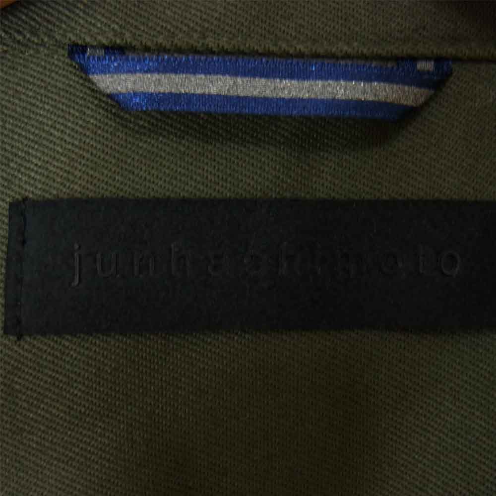 junhashimoto ジュンハシモト 21ss 1062110003 SV02 ZIP SHT JKT ジップ シャツ ジャケット カーキ系 2【中古】