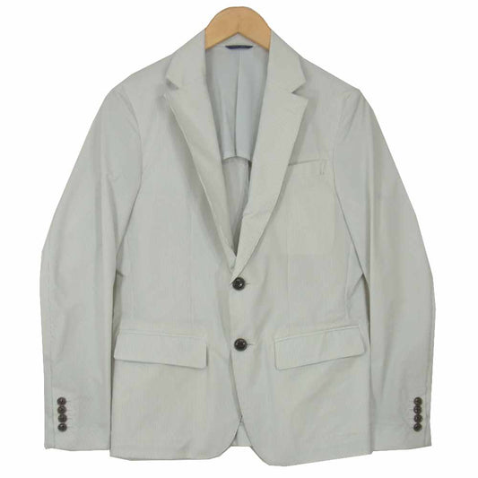 junhashimoto ジュンハシモト 1032010021 LIGHT 2B JACKET シアサッカー 2B ジャケット  グレー系 2【中古】
