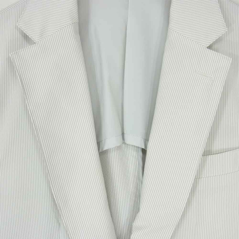 junhashimoto ジュンハシモト 1032010021 LIGHT 2B JACKET シアサッカー 2B ジャケット  グレー系 2【中古】