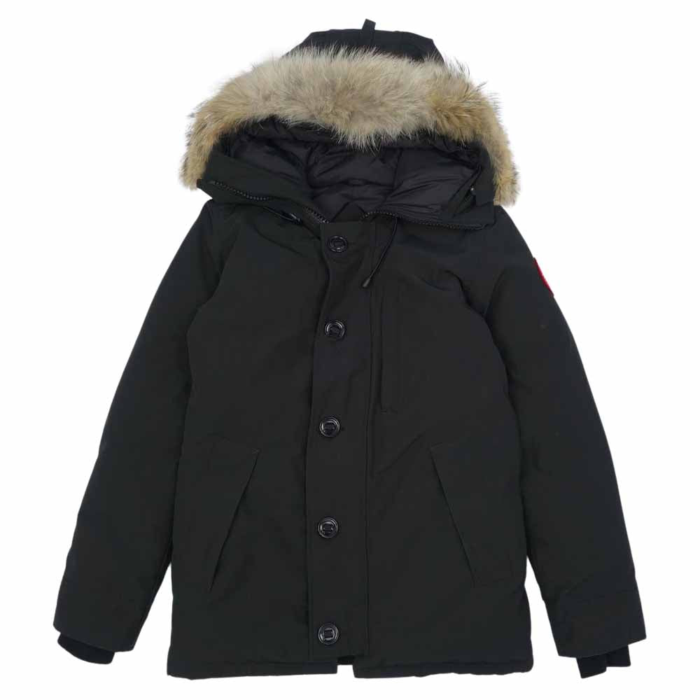CANADA GOOSE カナダグース 3426MA サザビーリーグ 国内正規品 CHATEAU PARKA FUSION FIT シャトー パーカー ダウン ブラック系 S【中古】