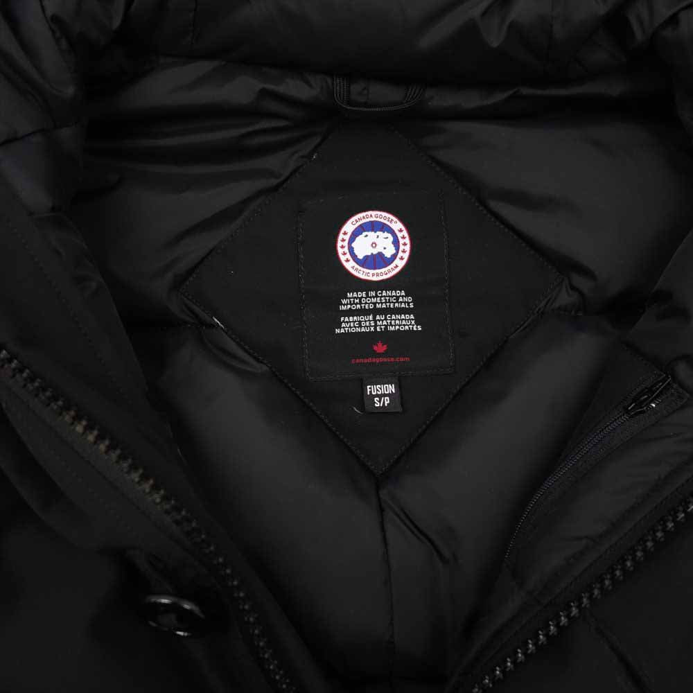 CANADA GOOSE カナダグース 3426MA サザビーリーグ 国内正規品 CHATEAU PARKA FUSION FIT シャトー パーカー ダウン ブラック系 S【中古】