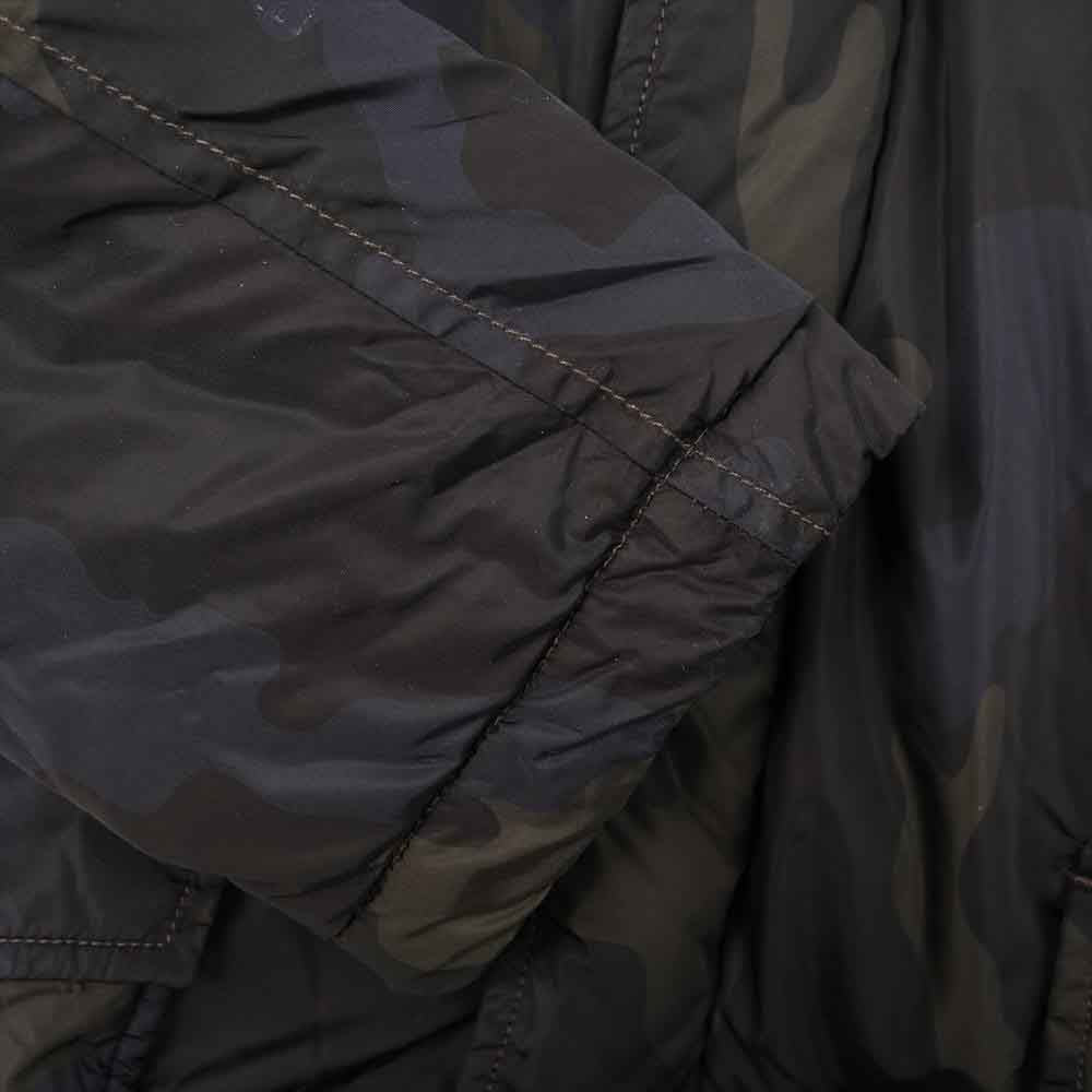 WOOLRICH ウールリッチ 1302308 国内正規品 ARCTIC PARKA CAMO アークティック パーカ カモ柄 ブラック系 USA S / EU M【中古】
