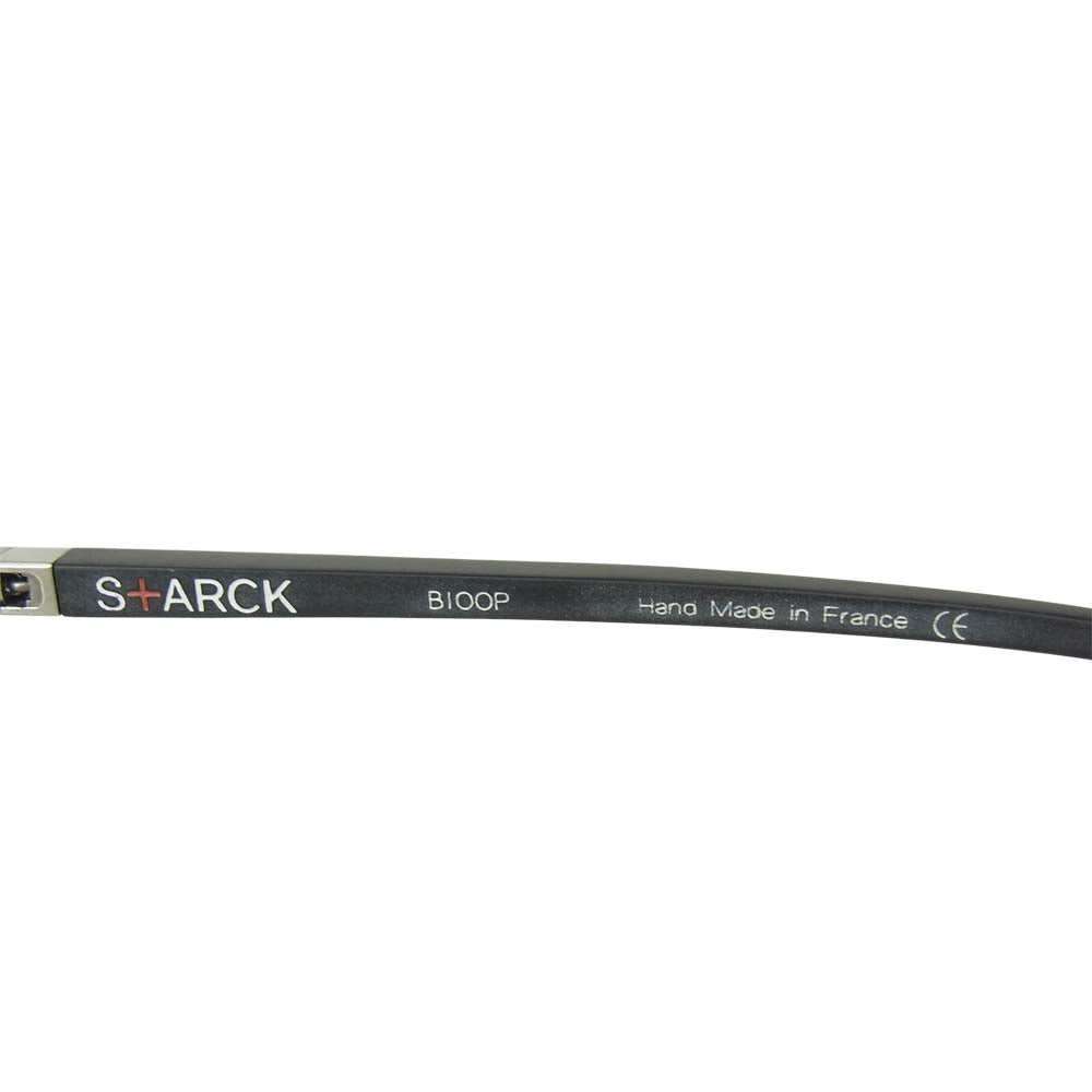 スタルクアイズ PL0001 MOD3 メガネ アイウェア 度入り ブラック系 56□17 140【極上美品】【中古】