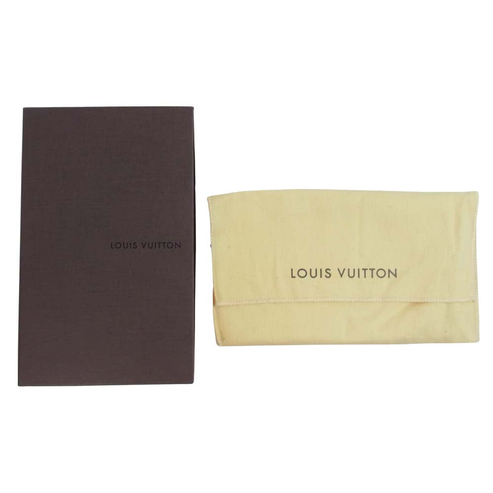 LOUIS VUITTON ルイ・ヴィトン M58138 モノグラム ポルトフォイユ アメリア マヒナ ウォレット ブラウン系【中古】