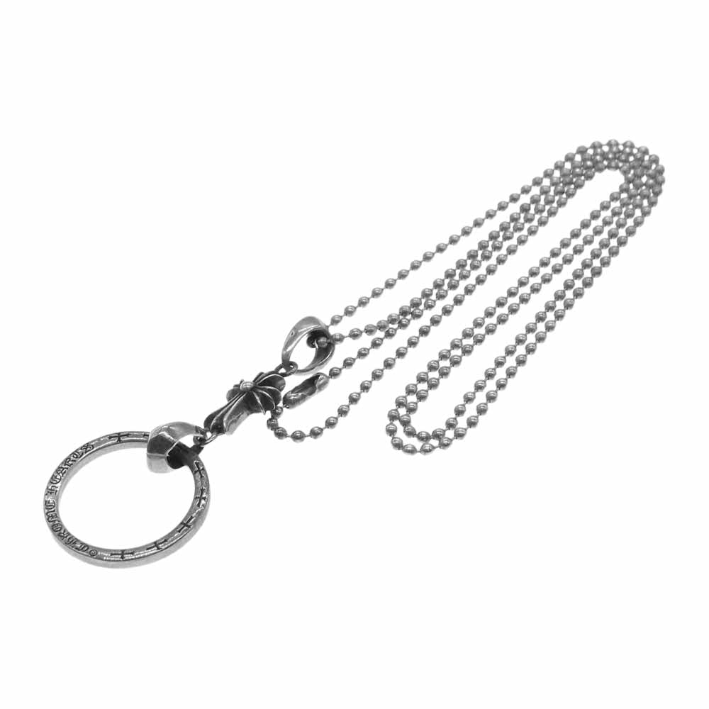 CHROME HEARTS クロムハーツ（原本無） EWLP NTFL ベイビーファット クロス アイウェア ループ シルバー系【中古】
