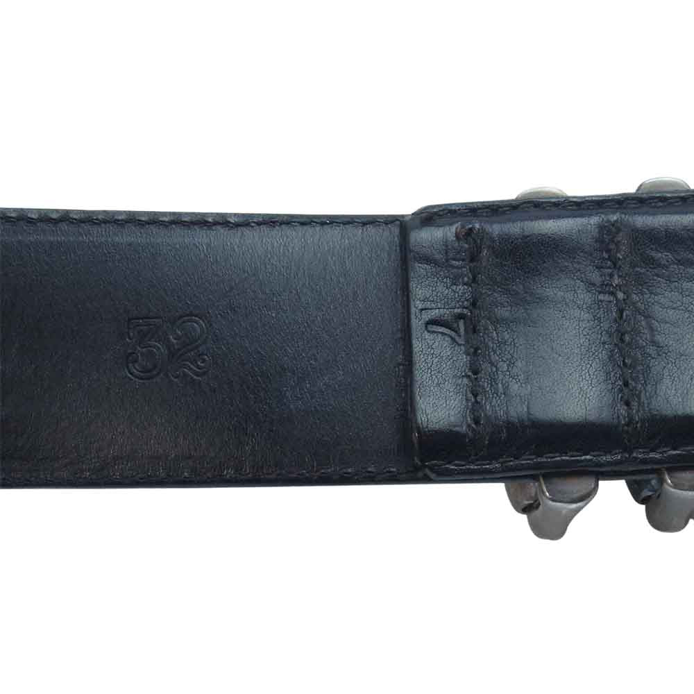 CHROME HEARTS クロムハーツ（原本無） BLT ROLLER 3PC 1.5 inch ローラー ベルト ブラック系【中古】