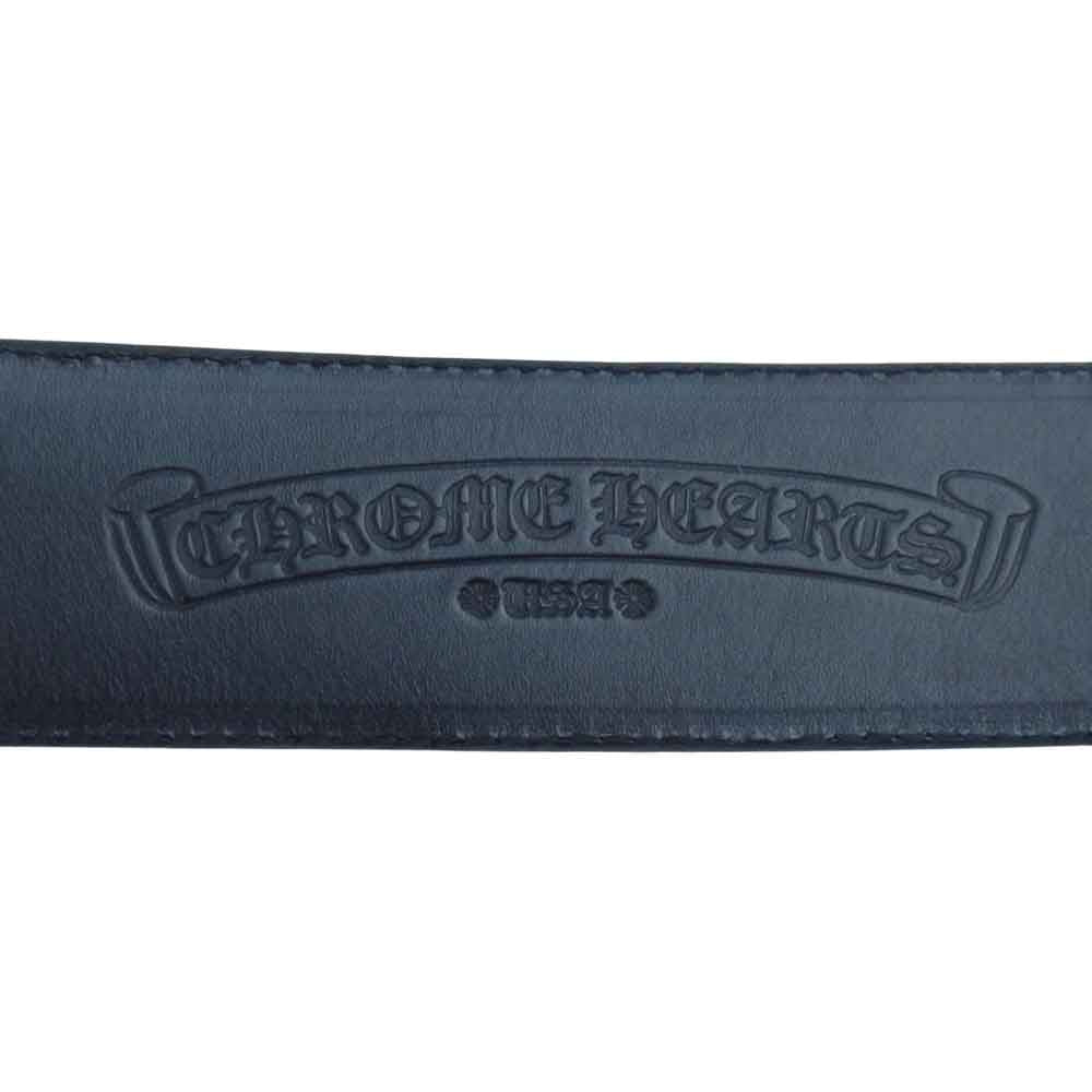 CHROME HEARTS クロムハーツ（原本無） BLT ROLLER 3PC 1.5 inch ローラー ベルト ブラック系【中古】