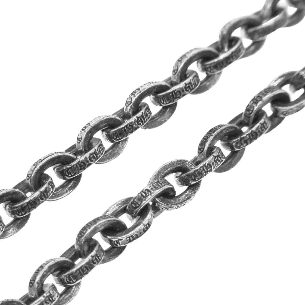 CHROME HEARTS クロムハーツ（原本無） PAPER CHAIN 18インチ ペーパーチェーン ネックレス シルバー系【中古】