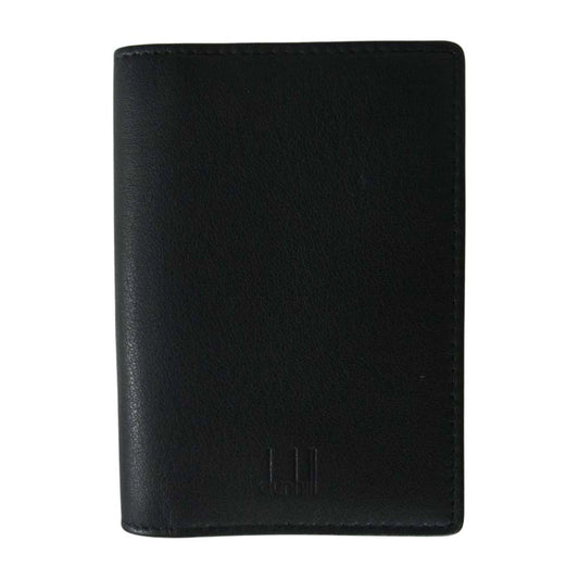Dunhill ダンヒル レザー カードケース ブラック系【中古】