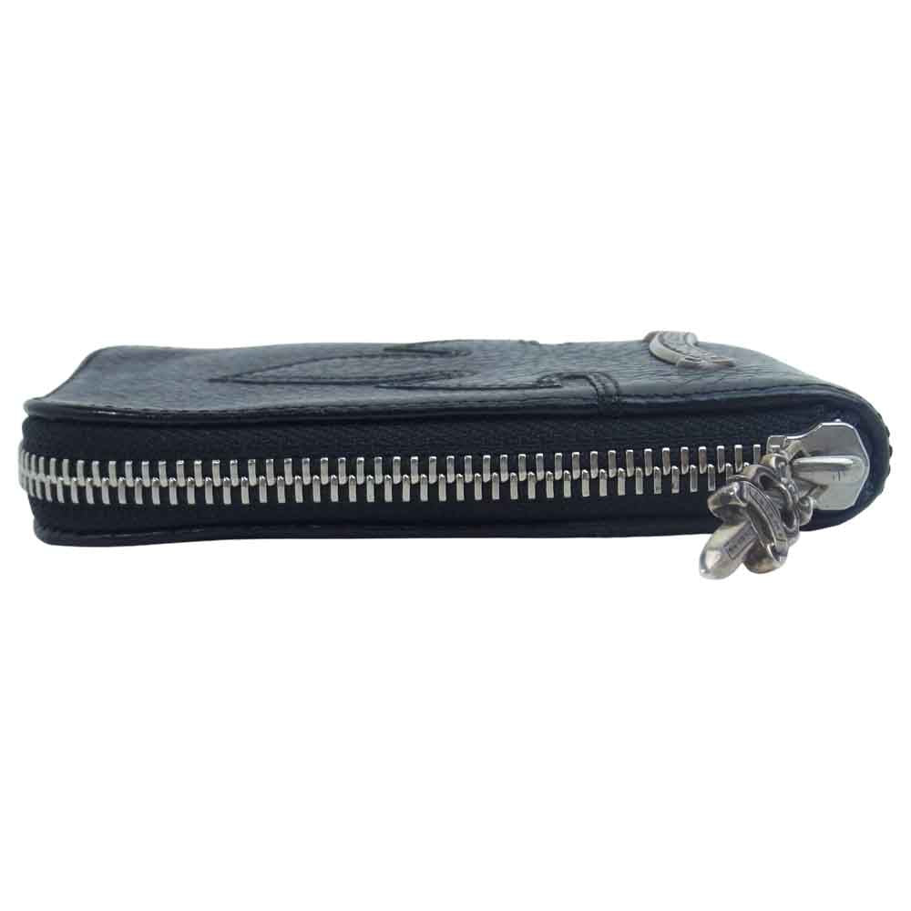 CHROME HEARTS クロムハーツ（原本無） フレア カードケース ウォレット ブラック系【中古】