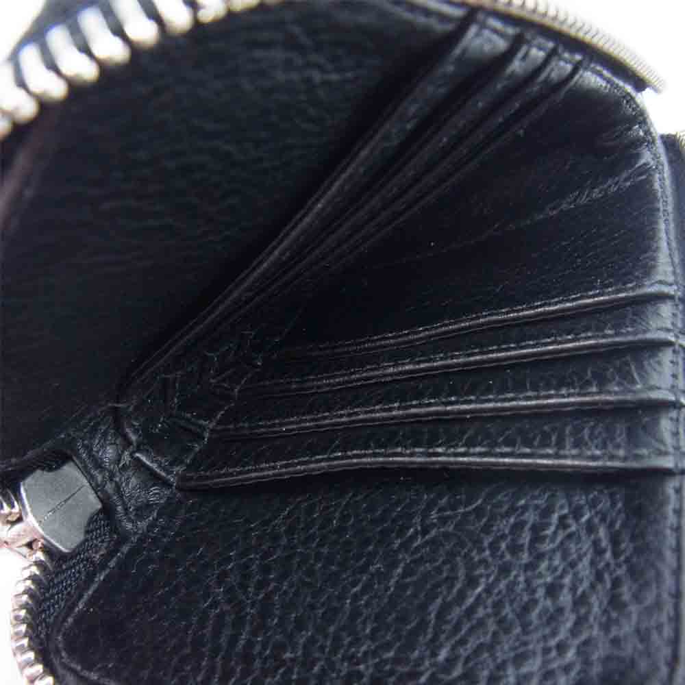CHROME HEARTS クロムハーツ（原本無） フレア カードケース ウォレット ブラック系【中古】