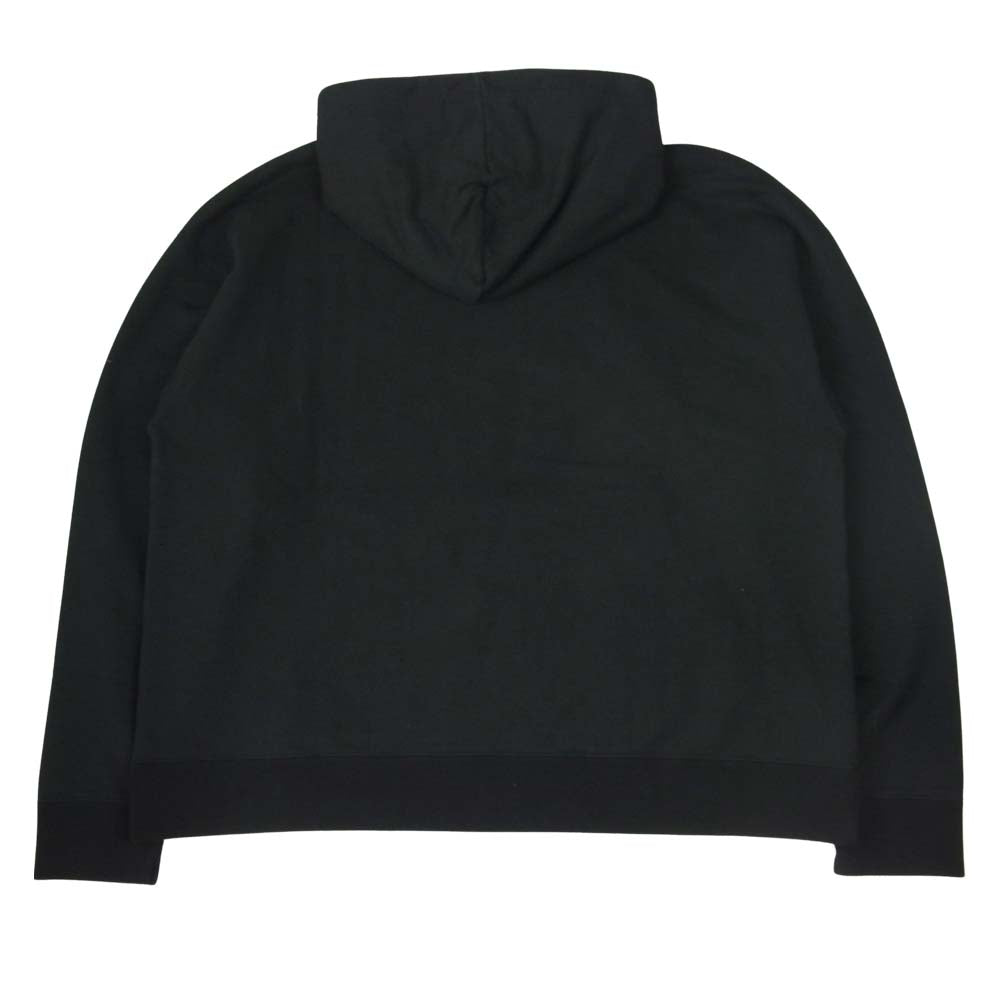 メゾンミハラヤスヒロ A07HD712-0 MmY embroideried Hoodie MmY刺繍 メジャードローコード パーカー ブラック系 50【新古品】【未使用】【中古】