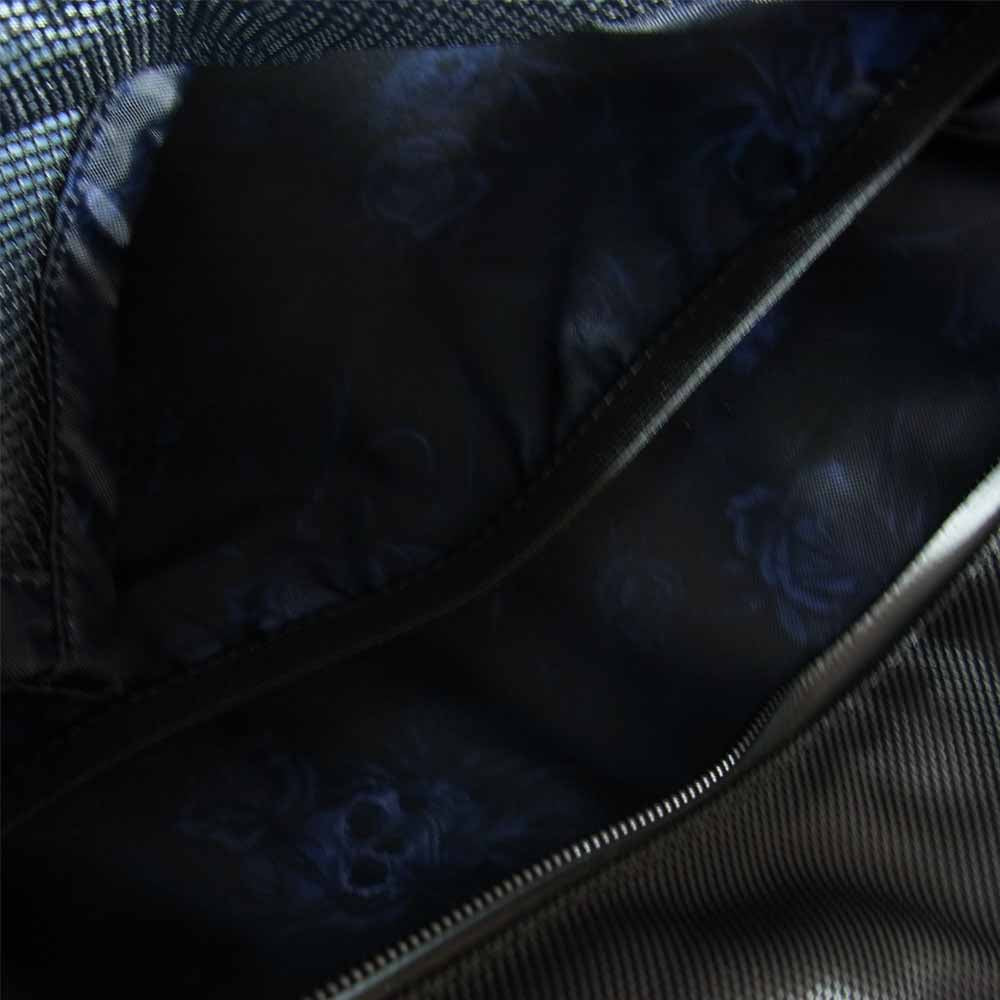 Yohji Yamamoto ヨウジヤマモト POUR HOMME プールオム 21AW HX-I54-661 New Era BLACKPE EXPLORER TOTE BAG YY LEATHER PATCH ニューエラ 2way トートバッグ バックパック ブラック系【新古品】【未使用】【中古】