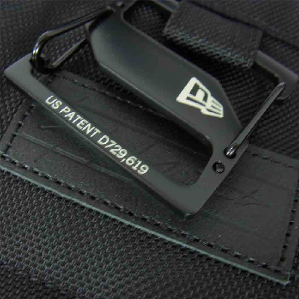 Yohji Yamamoto ヨウジヤマモト POUR HOMME プールオム 21AW HX-I54-661 New Era BLACKPE EXPLORER TOTE BAG YY LEATHER PATCH ニューエラ 2way トートバッグ バックパック ブラック系【新古品】【未使用】【中古】