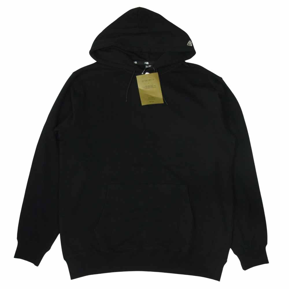Yohji Yamamoto ヨウジヤマモト POUR HOMME プールオム 21AW HX-T86-985 New Era NO FUTURE PRINT SWEAT PULLOVER HOODIE ニューエラ パーカー ブラック系 6【新古品】【未使用】【中古】