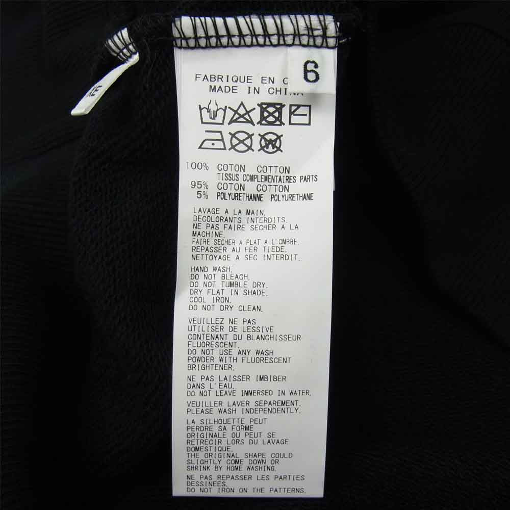 Yohji Yamamoto ヨウジヤマモト POUR HOMME プールオム 21AW HX-T86-985 New Era NO FUTURE PRINT SWEAT PULLOVER HOODIE ニューエラ パーカー ブラック系 6【新古品】【未使用】【中古】