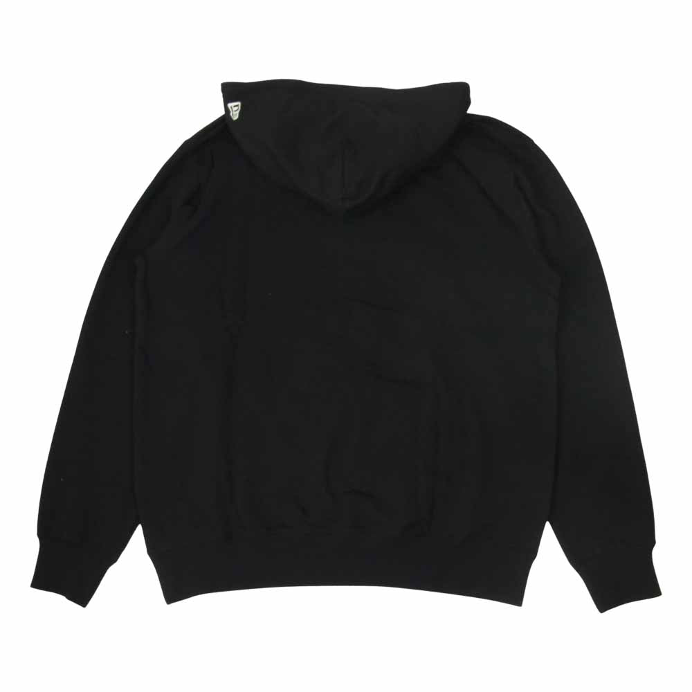 Yohji Yamamoto ヨウジヤマモト POUR HOMME プールオム 21AW HX-T85-985 New Era Yuuka Asakura DRAWING PRINT SWEAT PULLOVER HOODIE ニューエラ 朝倉優佳 デッサンプリント パーカー ブラック系 5【新古品】【未使用】【中古】