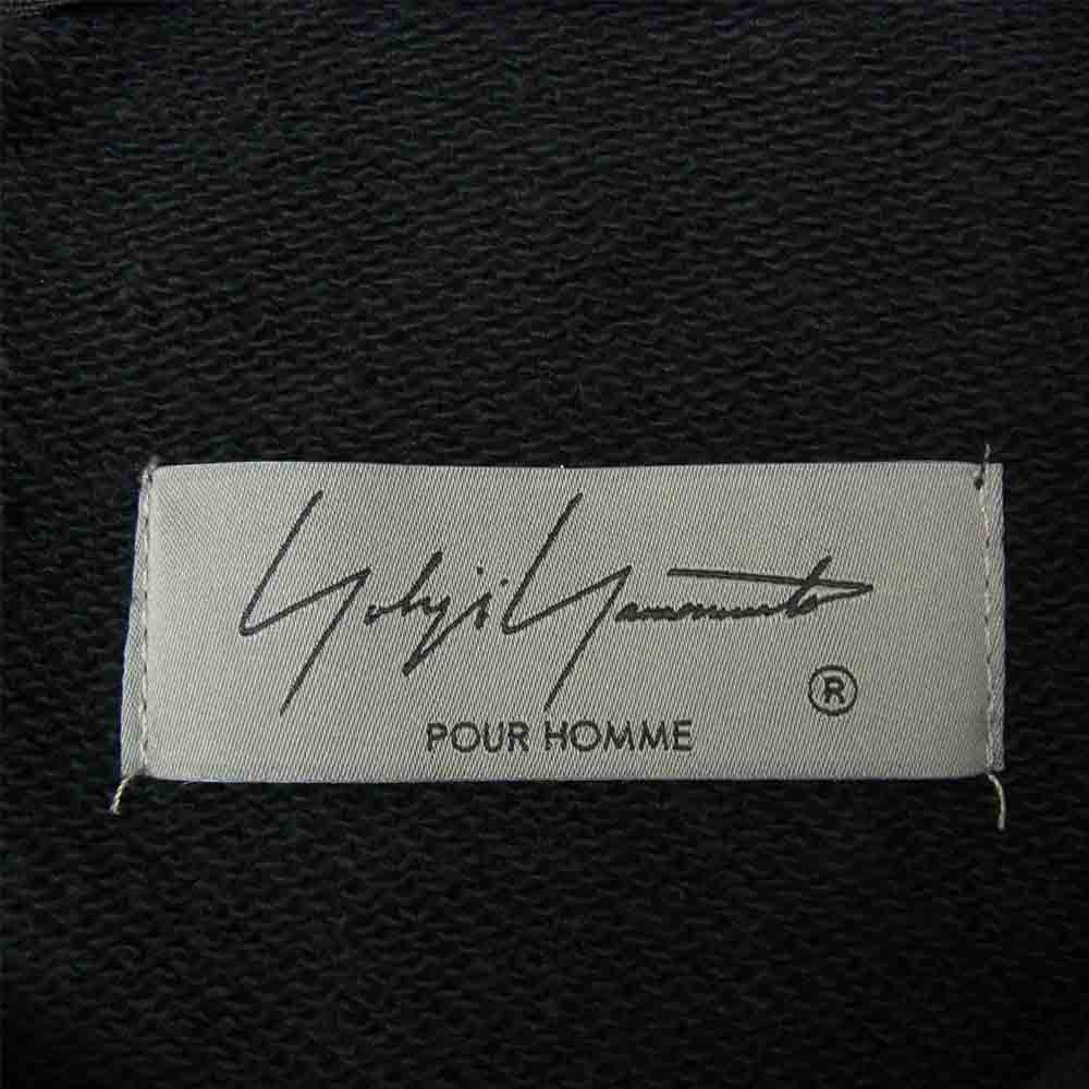 Yohji Yamamoto ヨウジヤマモト POUR HOMME プールオム 21AW HX-T85-985 New Era Yuuka Asakura DRAWING PRINT SWEAT PULLOVER HOODIE ニューエラ 朝倉優佳 デッサンプリント パーカー ブラック系 5【新古品】【未使用】【中古】