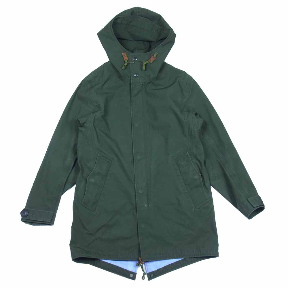 nanamica ナナミカ 17SS SUBF551 GORE-TEX Shell Coat ゴアテックス シェル コート グリーン系 S【中古】
