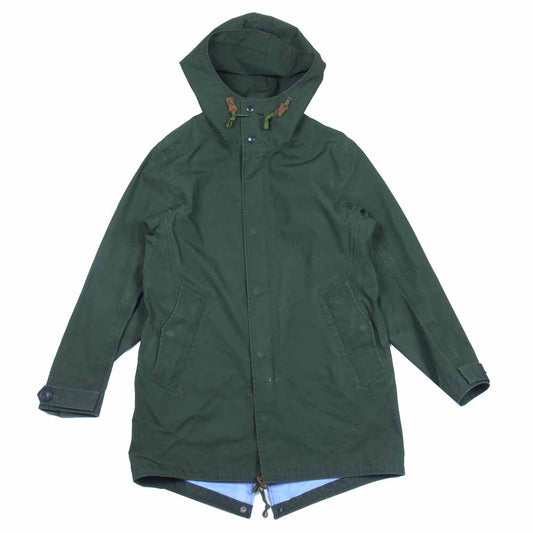 nanamica ナナミカ 17SS SUBF551 GORE-TEX Shell Coat ゴアテックス シェル コート グリーン系 S【中古】