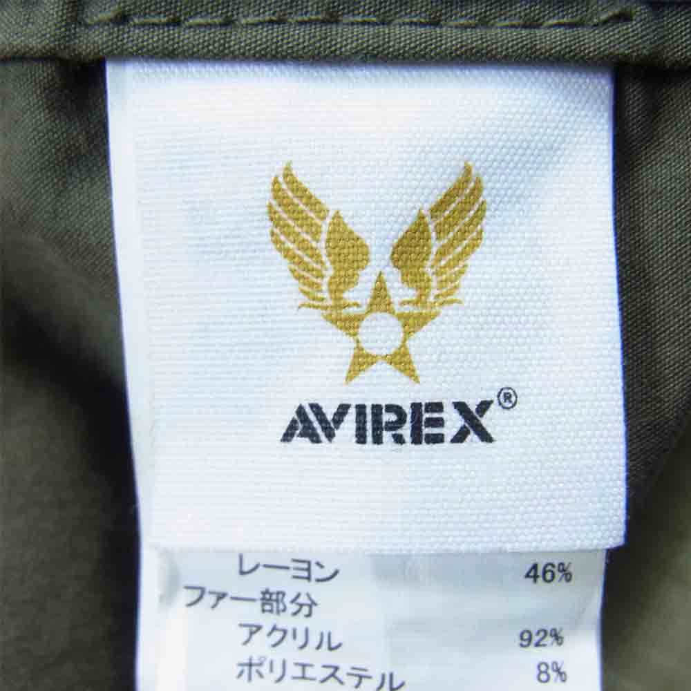 AVIREX アヴィレックス 6182221 M-65 フィールドパーカー ジャケット カーキ系 M【中古】