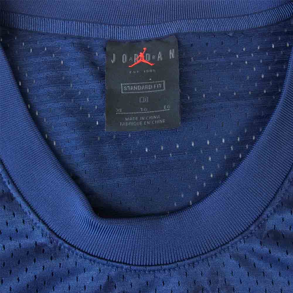 NIKE ナイキ PSG JORDAN DB6479-410 MESH JERSEY パリサンジェルマン ジョーダン メッシュ ジャージ ネイビー系 XL【美品】【中古】
