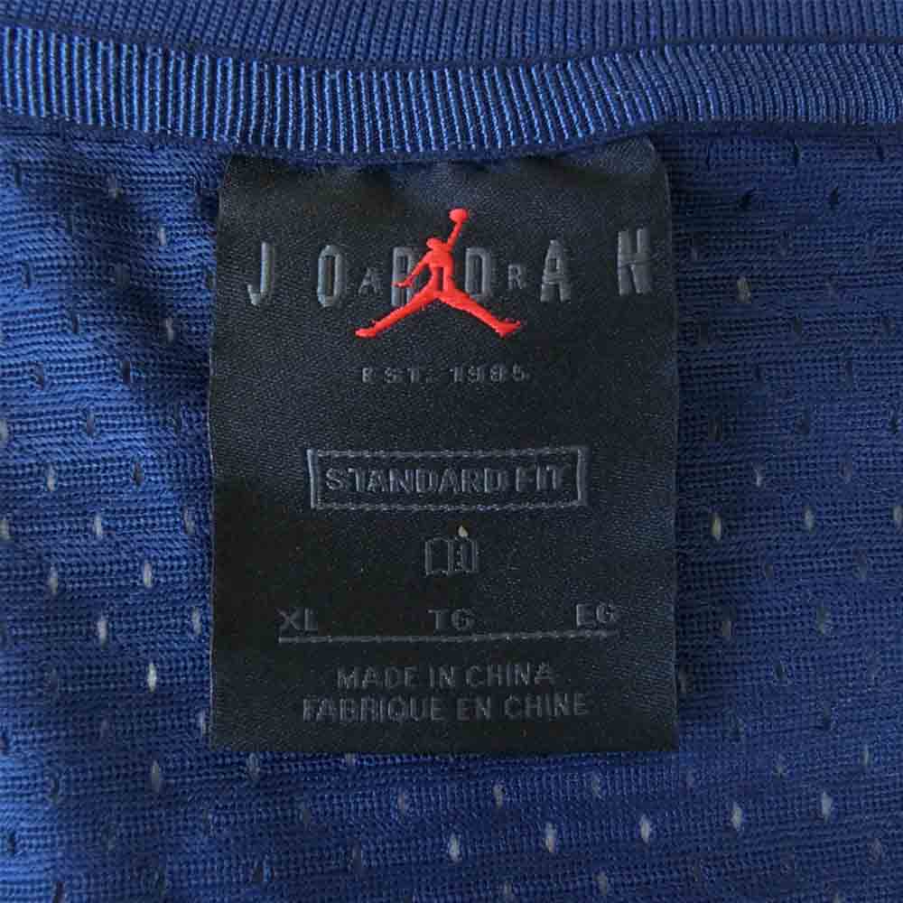 NIKE ナイキ PSG JORDAN DB6479-410 MESH JERSEY パリサンジェルマン ジョーダン メッシュ ジャージ ネイビー系 XL【美品】【中古】