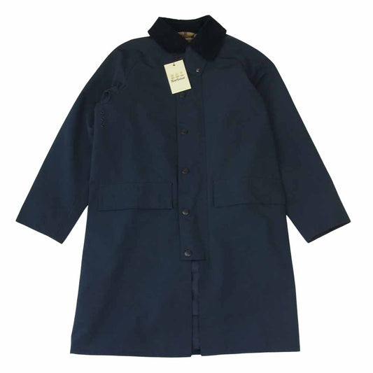 Barbour バブアー 1802266 NEW BURGHLEY JACKET ニューバーレー ジャケット ネイビー系 34【中古】