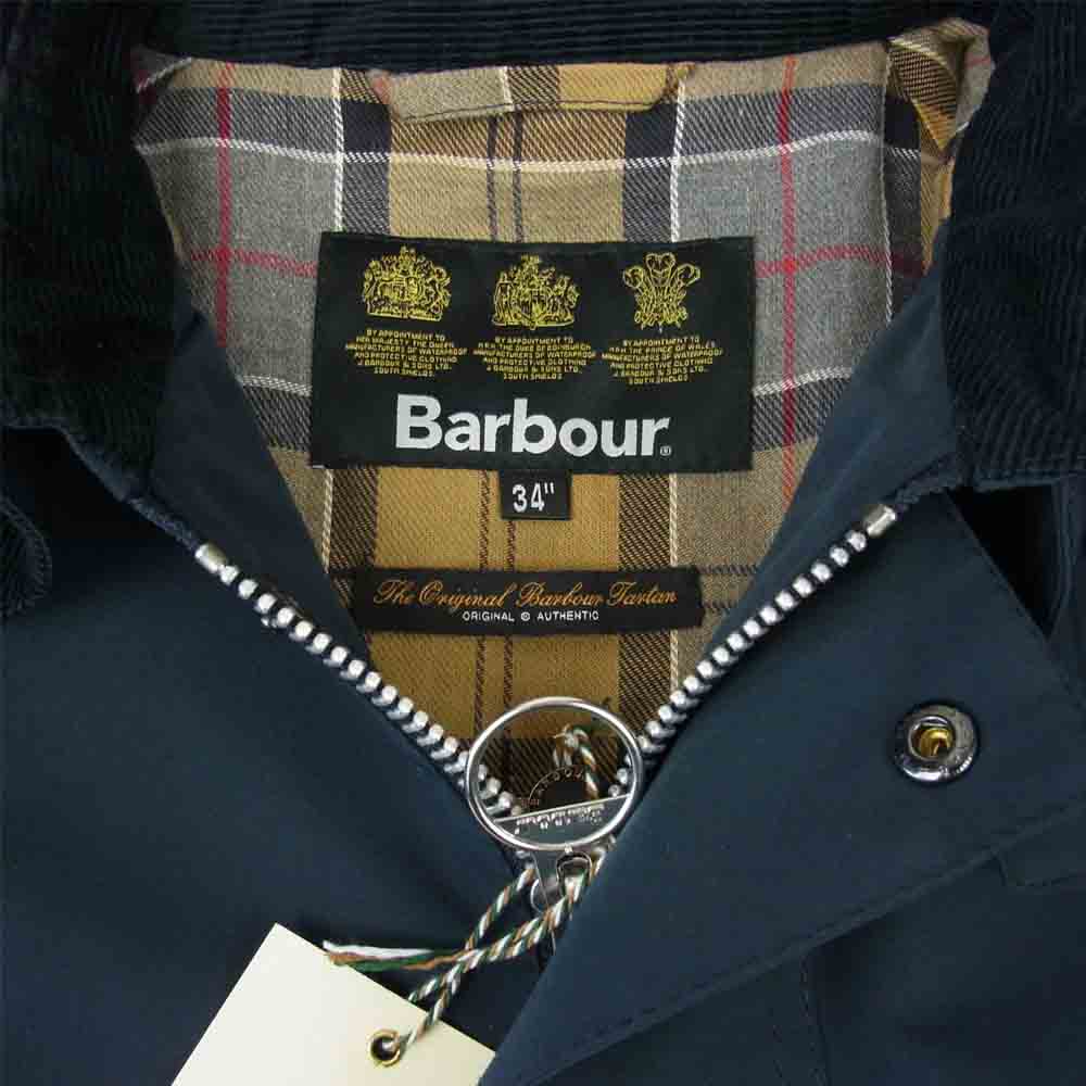 Barbour バブアー 1802266 NEW BURGHLEY JACKET ニューバーレー ジャケット ネイビー系 34【中古】