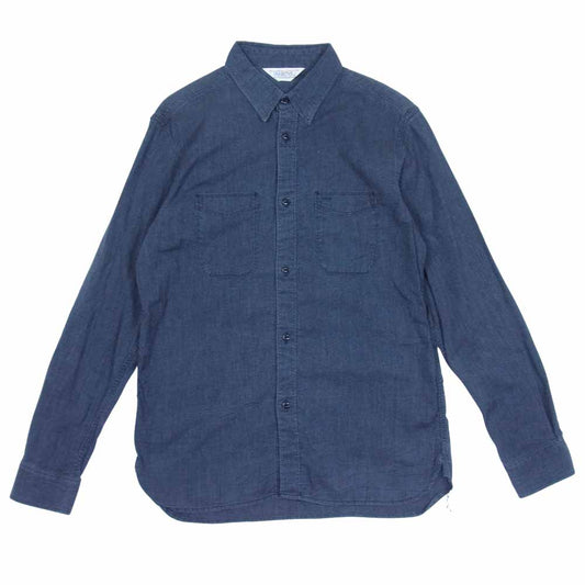 FIVE BROTHER ファイブブラザー 70~80s シャンブレー シャツ 長袖シャツ ブラック系 表記無し【中古】