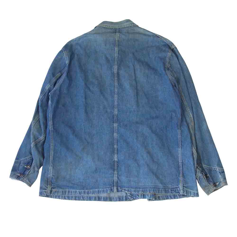 Lee リー 40s~50s ロングLボタン 91-J デニム カバーオール インディゴ