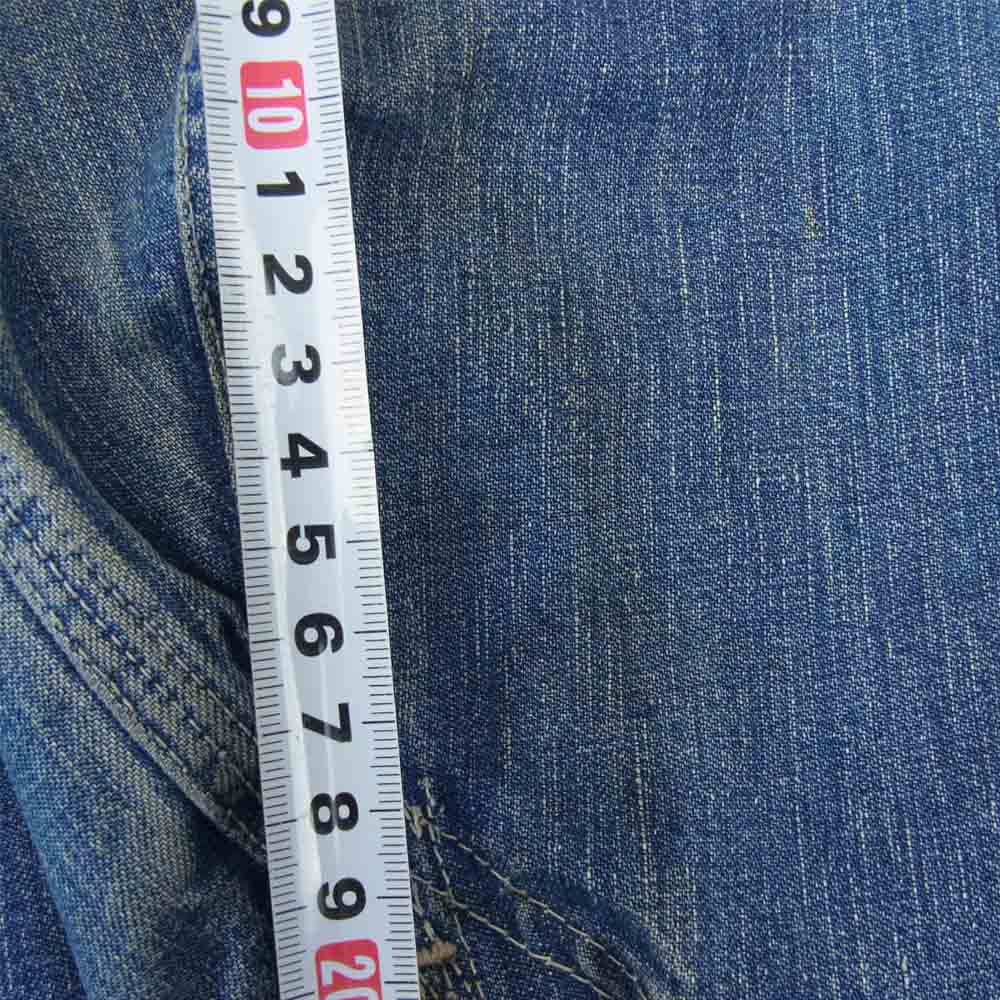 Lee リー 40s~50s ロングLボタン 91-J デニム カバーオール インディゴブルー系 50【中古】
