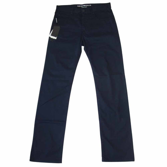 Emporio Armani エンポリオ・アルマーニ 3Y1J31 未使用 訳有 5 POCKETS PANT 5 ポケット パンツ ネイビー系 29【中古】