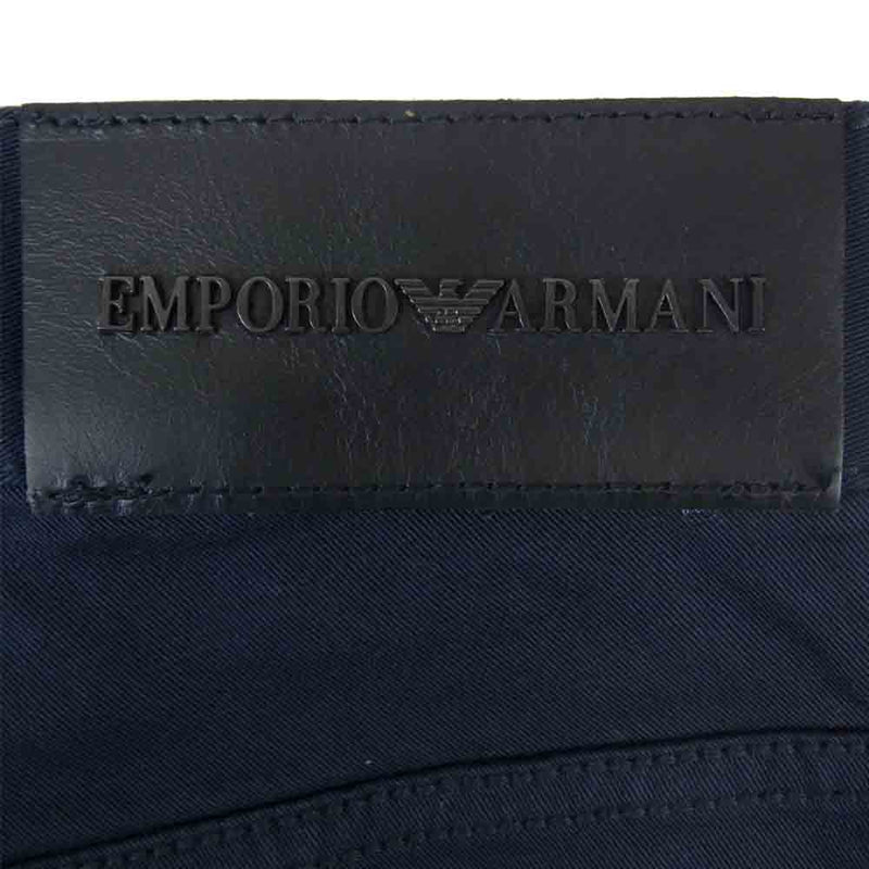 Emporio Armani エンポリオ・アルマーニ 3Y1J31 未使用 訳有 5 POCKETS PANT 5 ポケット パンツ ネイビー系 29【中古】