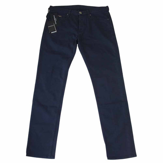 Emporio Armani エンポリオ・アルマーニ 3Y1J75 未使用 訳有 5 POCKETS PANT 5 ポケット パンツ ネイビー系 29【中古】