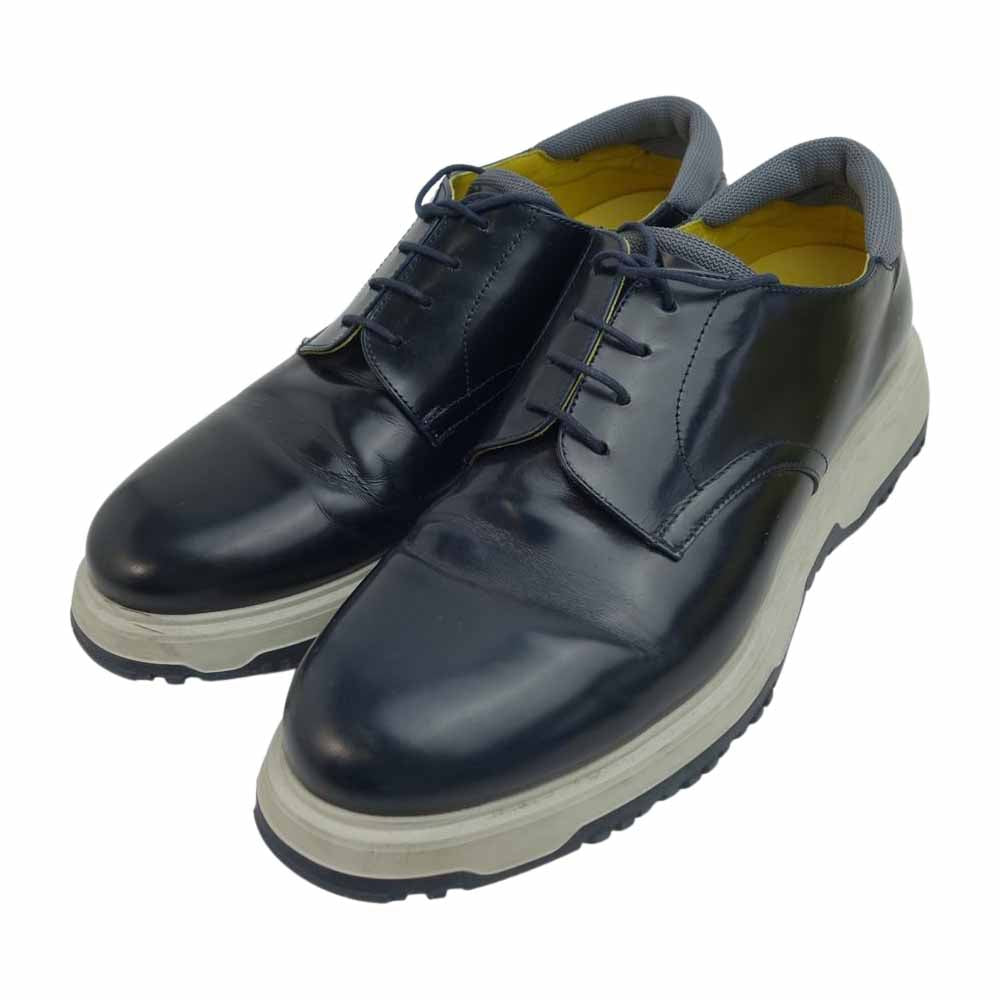 Emporio Armani エンポリオ・アルマーニ X4C444  ローカット スニーカー ブラック系 8【中古】