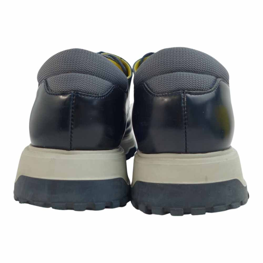 Emporio Armani エンポリオ・アルマーニ X4C444  ローカット スニーカー ブラック系 8【中古】