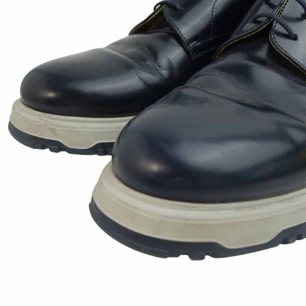 Emporio Armani エンポリオ・アルマーニ X4C444  ローカット スニーカー ブラック系 8【中古】