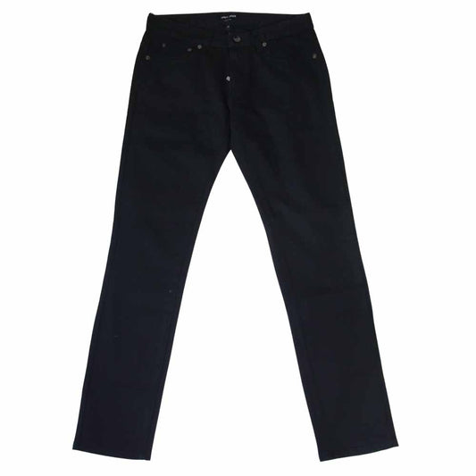 GIORGIO ARMANI ジョルジオアルマーニ 未使用 訳有 スキニー デニム パンツ ブラック系 29【中古】